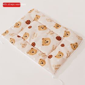 Dog Breathable Pet Mat Supplies (Option: Brown Bear-XS)